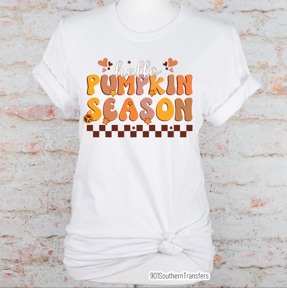 Pumpkin season dtf transfer